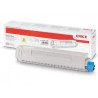 Cartouche laser oki mc853/873 couleur jaune 7000pag