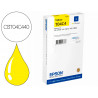 Cartouche epson jet d'encre t04c4 couleur jaune 1700 pag