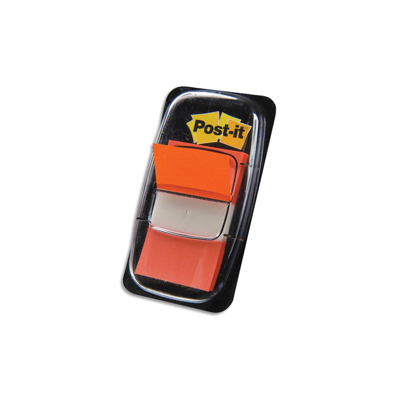 POST-IT Set de 50 marque-pages souples, coloris Orange