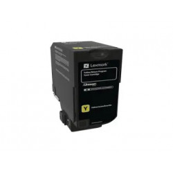 Toner laser lexmark 74c20y0...