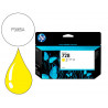 Cartouche hp jet d'encre 728 couleuer jaune 130ml
