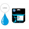 Cartouche hp jet d'encre 711- cz134a couleur cyan 29ml lot de 3