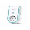 Repeteur tp-link bi-bande ac1200 prise gigogne et port ethernet connection wifi sans fil
