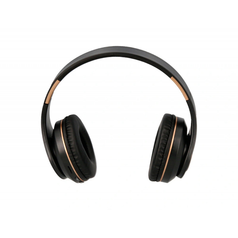 Casque q-connect sans fil serre-tete reglable coloris noir