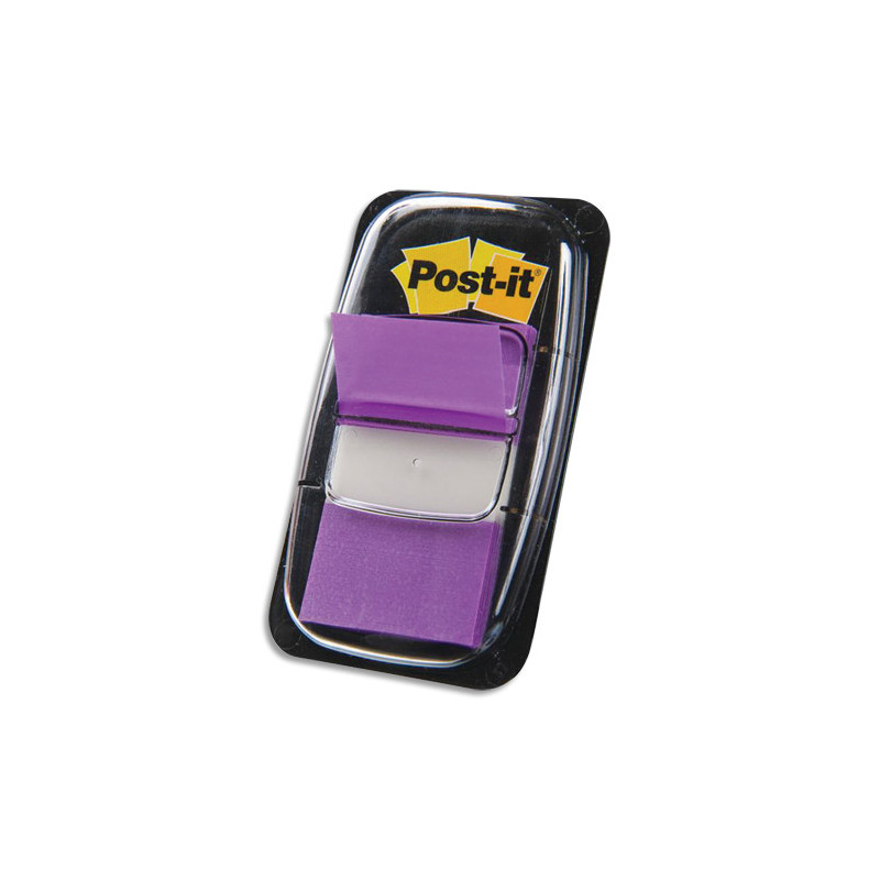 POST-IT Set de 50 marque-pages souples, coloris Violet