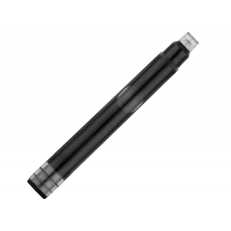 Recharge stylo-plume belius encre coloris noire boite 6 cartouches