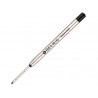 Recharge stylo-bille belius pointe 0,8mm encre coloris noire boite 3 unites