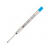 Recharge stylo-bille belius encre bleue pointe 0,8mm boite 3 unites
