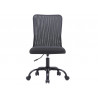 Fauteuil operateur q-connect parma maille base metal sans accoudoirs hauteur max 990mm largeur 480mm prof 590mm noir