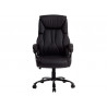 Fauteuil de direction q-connect bolzano simili cuir base acier hauteur max 1260mm largeur 650mm prof 730mm coloris noir