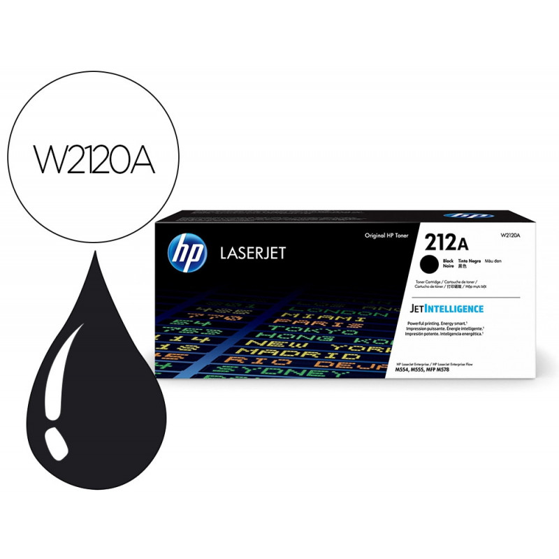 Toner hp original laserjet 212a noir 5500 pages