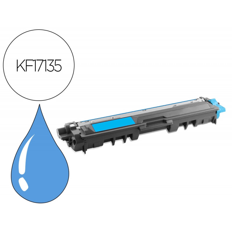 Toner q-connect compatible brother tn247c cyan 2300p
