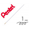 Recharge pour stylo-bille retractable pentel bx470 izee pointe large 1mm encre noire sachet 2 unites
