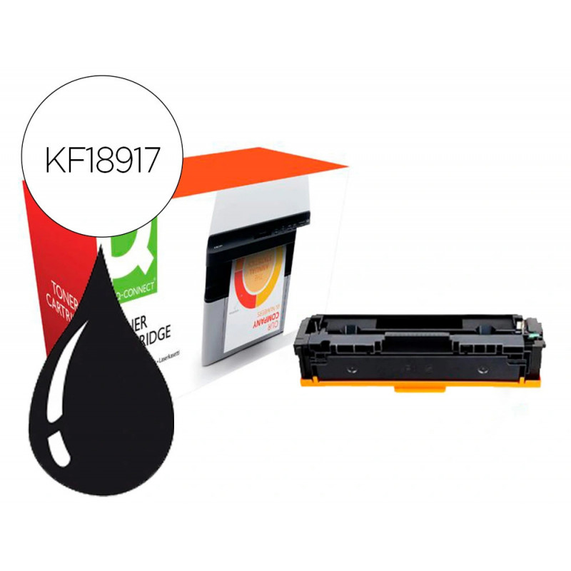 Toner compatible q-connect canon lbp611k i-sensys lbp610 noir high yield 2800 pages