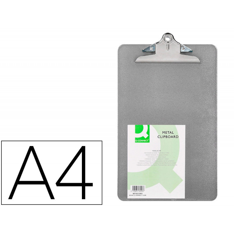 Porte-bloc q-connect metal a4