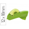 Devidoir q-connect automatique plastique vert ruban adhesif 12mm et 19mm 2 rubans inclus