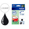 Cartouche brother jet d'encre lc22ubk couleur noir 2.400p