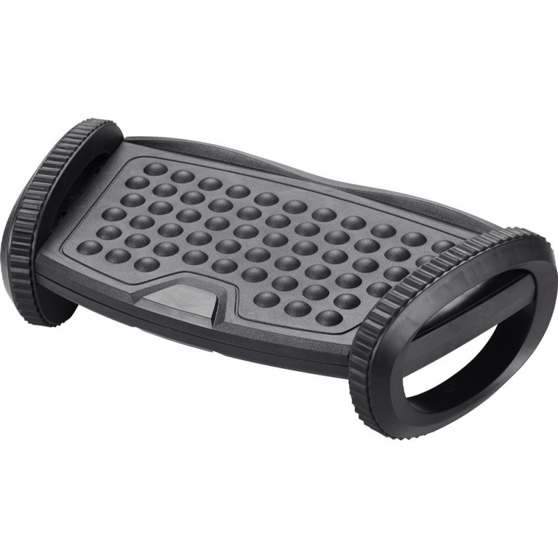 Repose-pieds plastique q-connect ajustable avec fonction de balancement 417x225x135mm