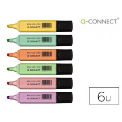 Surligneur q-connect pastel...