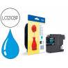Cartouche brother jet d'encre lc121cbp couleur cyan