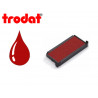 Cassette encrage trodat 6/4914c pour tampon printy 4914 coloris rouge