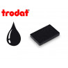 Cassette encrage trodat 6/4928a pour tampon encreur 4928/4958 coloris noir