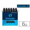 Cartouche encre schneider noire boite 6 pieces