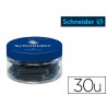 Cartouche encre schneider standard bleue royale effacable pot 30 pieces