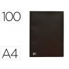 Protege-documents oxford standup a4 couverture polypropylene souple 100 pochettes fixes 200 vues coloris noir