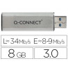 Clé usb q-connect 3.0 8gb lecture175mb/s écriture 60mb/s ré tractable interface superspeed 3.0 compatible usb 2.0