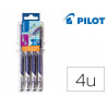 Stylo-feutre pilot evolutive pointe moyenne coloris turquoise vert clair violet rose set de 4 unités
