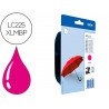 Cartouche brother jet d'encre originale lc225xlm couleur magenta