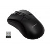 Souris q-connect sans fil optique 1000dpi 4 boutons molette mouvement horizontal vertical usb coloris noir