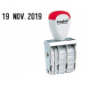 Tampon dateur trodat 1010 encrage séparé changement par molette date 4mm utilisation avec tampon encreur