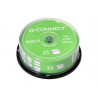 Dvd-r q-connect vitesse 16x tour 25 unités