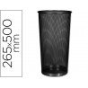 Porte-parapluies q-connect maille métallique capacité 22.6l hauteur 500mm diamètre fond 265mm coloris noir
