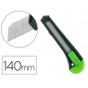 Cutter xd-43 q-connect en plastique abs lame 18mm retractable interchangeable precoupee avec frein de securite