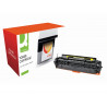 Toner laser q-connect compatible imprimantes hp cc532a couleur jaune 2800p
