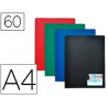 Protège-documents elba memphis polypropylène couverture semi-rigide 30 pochettes 60 vues a4 210x297mm coloris bleu
