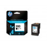 Cartouche hp 300 jet d'encre cc640ee couleur noir 200p