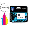 Cartouche hp 57 jet d'encre c6657ae 3 couleurs cyan/magenta/jaune haute capacité 500p