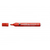Marqueur edding permanent e2000c pointe ogive tracé 1.5/3mm corps aluminium encre faible odeur séchage rapide rouge