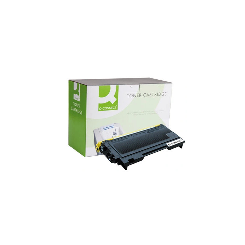 Toner laser q-connect compatible imprimantes brother tn2000 couleur noir 2500p