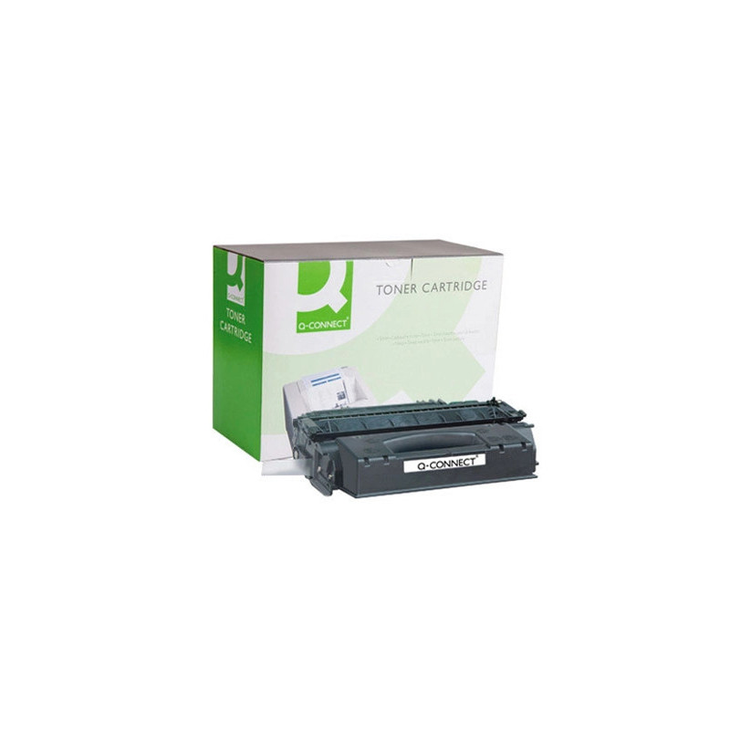 Toner laser q-connect compatible imprimantes hp q7551a couleur noir 6500p