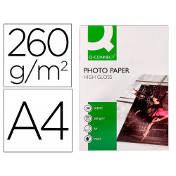 Papier photo q-connect jet...