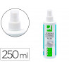 Vaporisateur q-connect nettoyant écrans sans solvants nocifs tous écrans nouvelle génération flacon 250ml