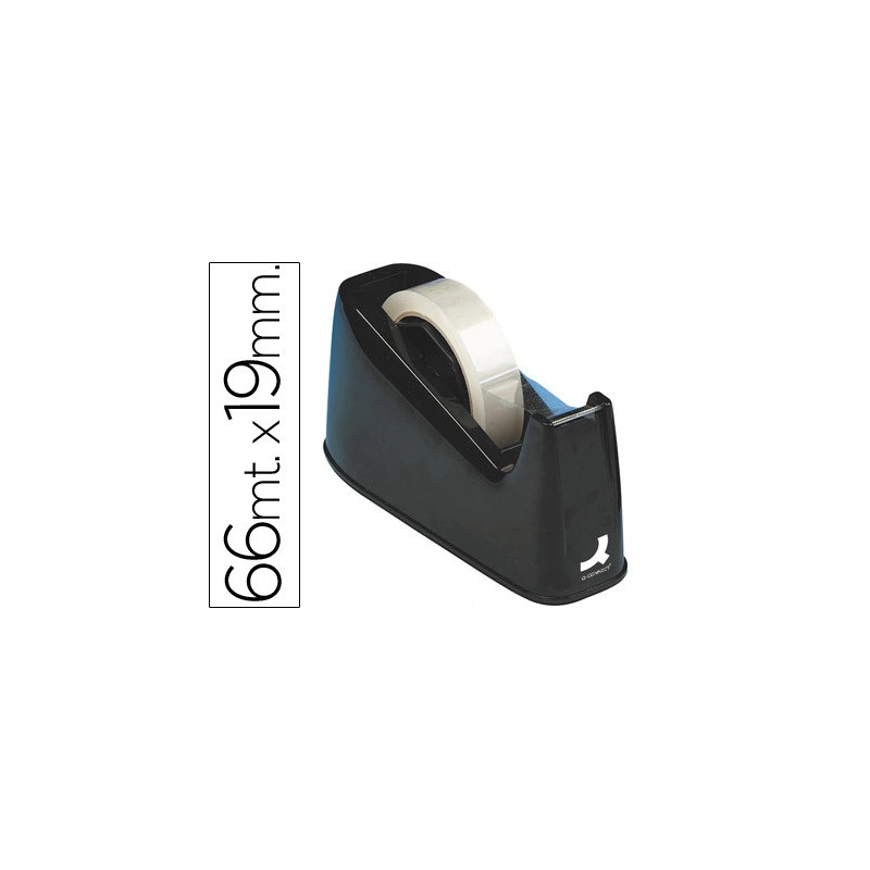 Dévidoir q-connect mixte économique rectangulaire ruban adhésif 19mmx33m ou 19mmx66m
