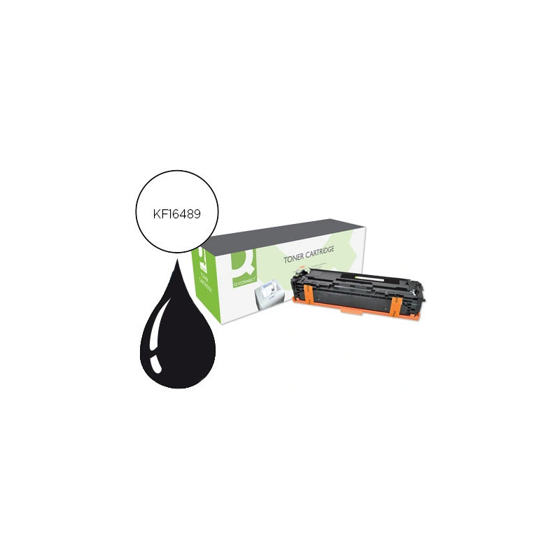 Toner q-connect compatible hp cf210x m251bqcn pour imprimantes color laserjet m251 series couleur noir