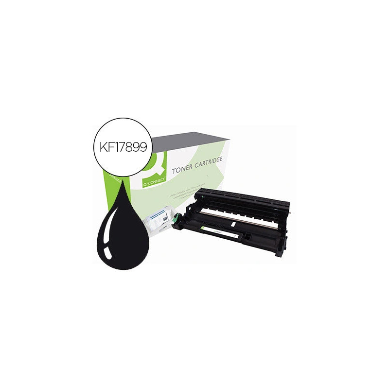 Tambour q-connect compatible brother dr2200 pour hl 2130 2240 2250 2270 dcp 7060 7065 mfc 7360 7460 7860 noir 12000p