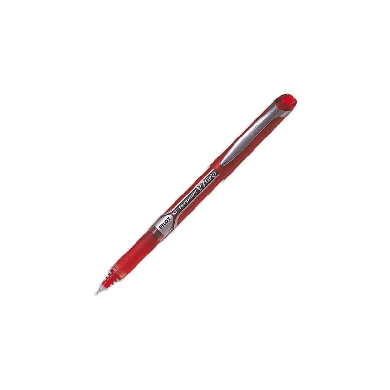 PILOT Stylo roller grip pointe aiguille 0,7 mm Rouge V7 grip